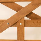 Exbourne Iroko Hardwood Curved Heel Gate