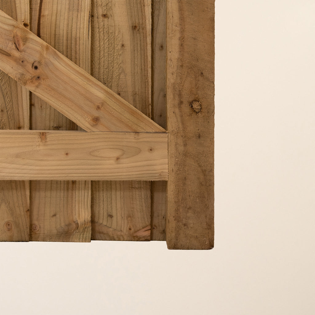 Portreath Framed Featheredge Gate (1.5m High)
