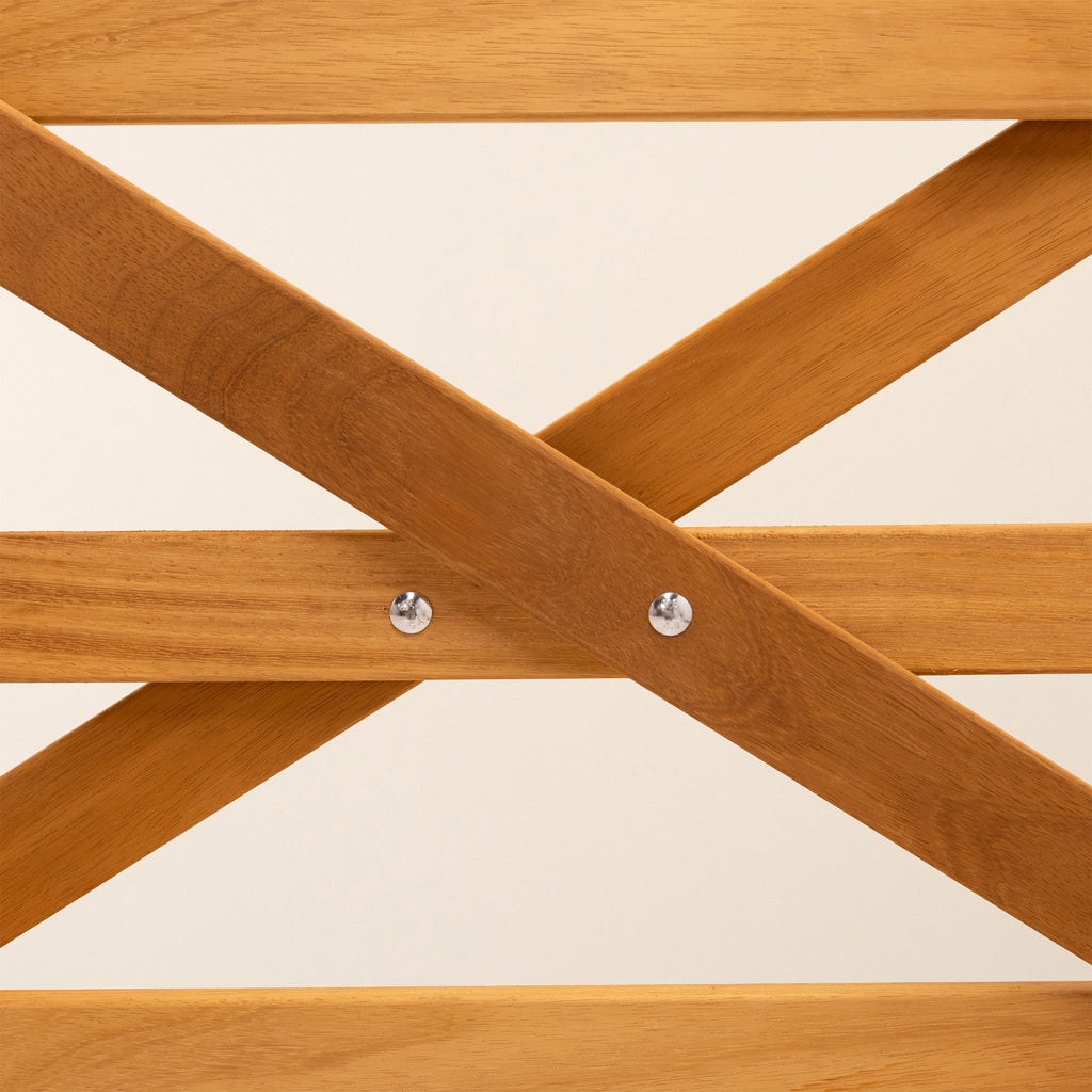 Iroko 5-Bar Entrance Gate