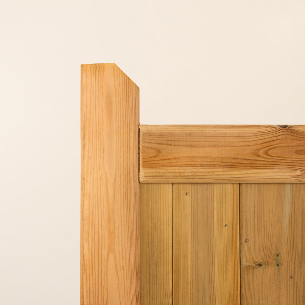 Highampton 3/4 Split Scandinavian Redwood T&G Entrance Gate (Pair)