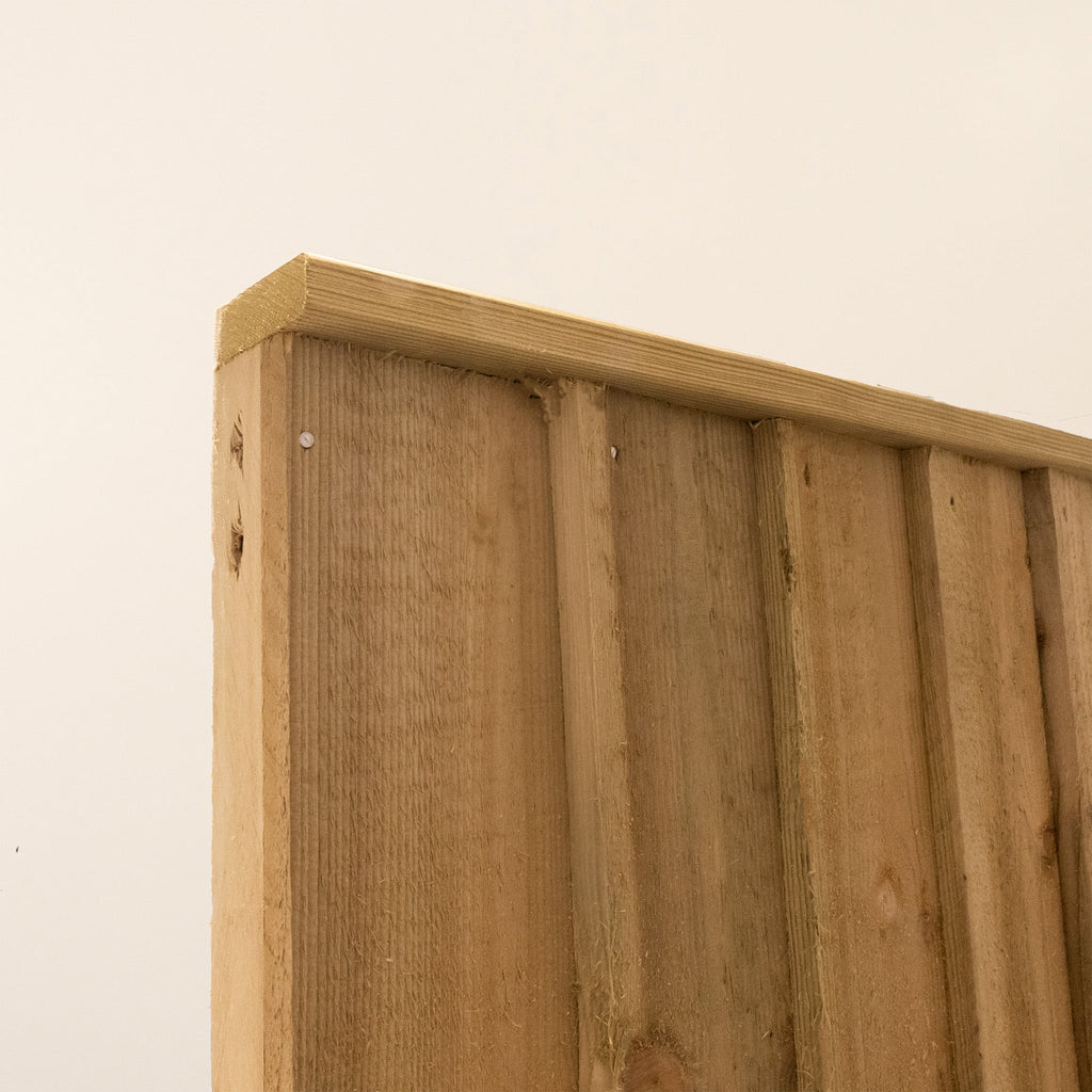 Shebbear Pressure Treated Timber Featheredge Driveway Gate Pair
