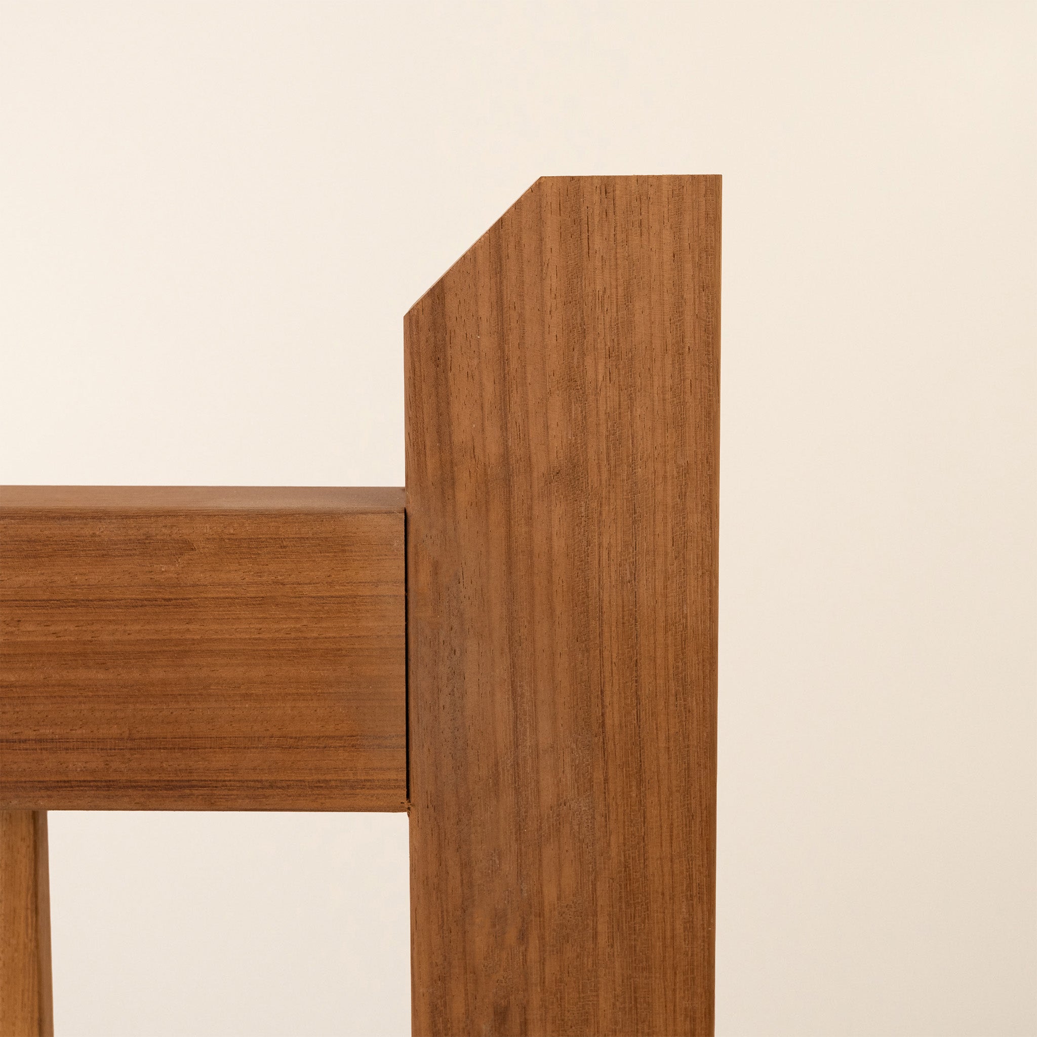 Iroko Cottage Mortise & Tenon Single Side Gate