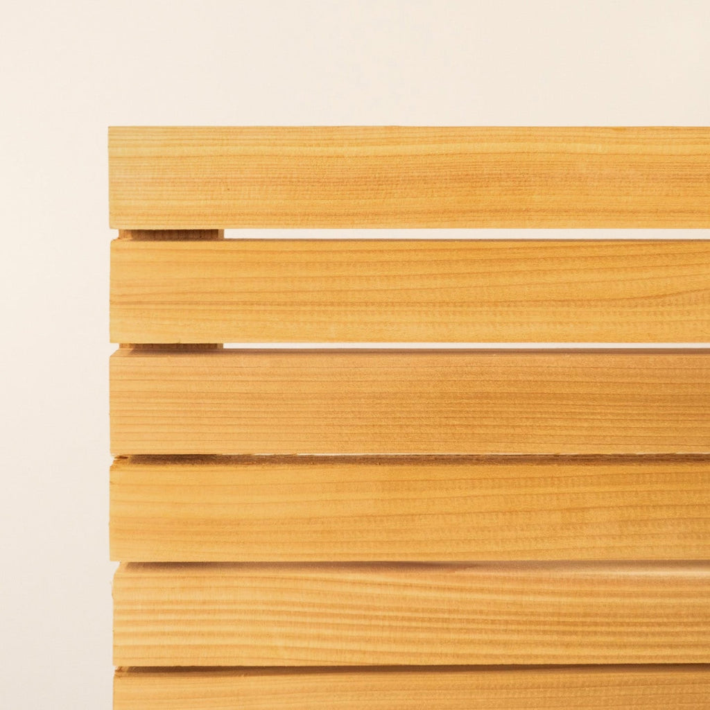 Cedar / Larch Slatted Fence Panels (6mm Spacings)