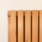 Double Sided Planed Cedar / Larch Slatted Panel (Vertical)