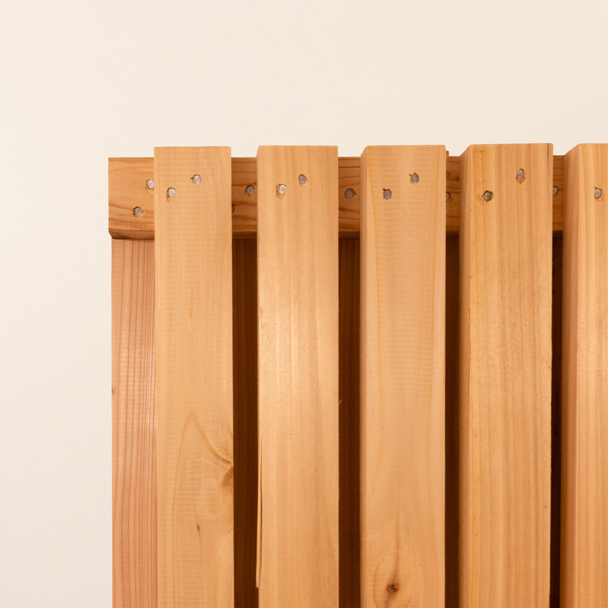 Double Sided Planed Cedar / Larch Slatted Panel (Vertical)