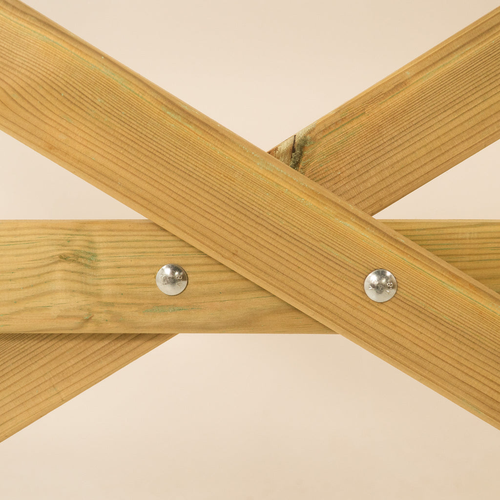Planed Scandinavian Redwood 5-Bar Field/Driveway Gate