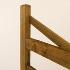 Clawton Straight Heel Rough Sawn Gate