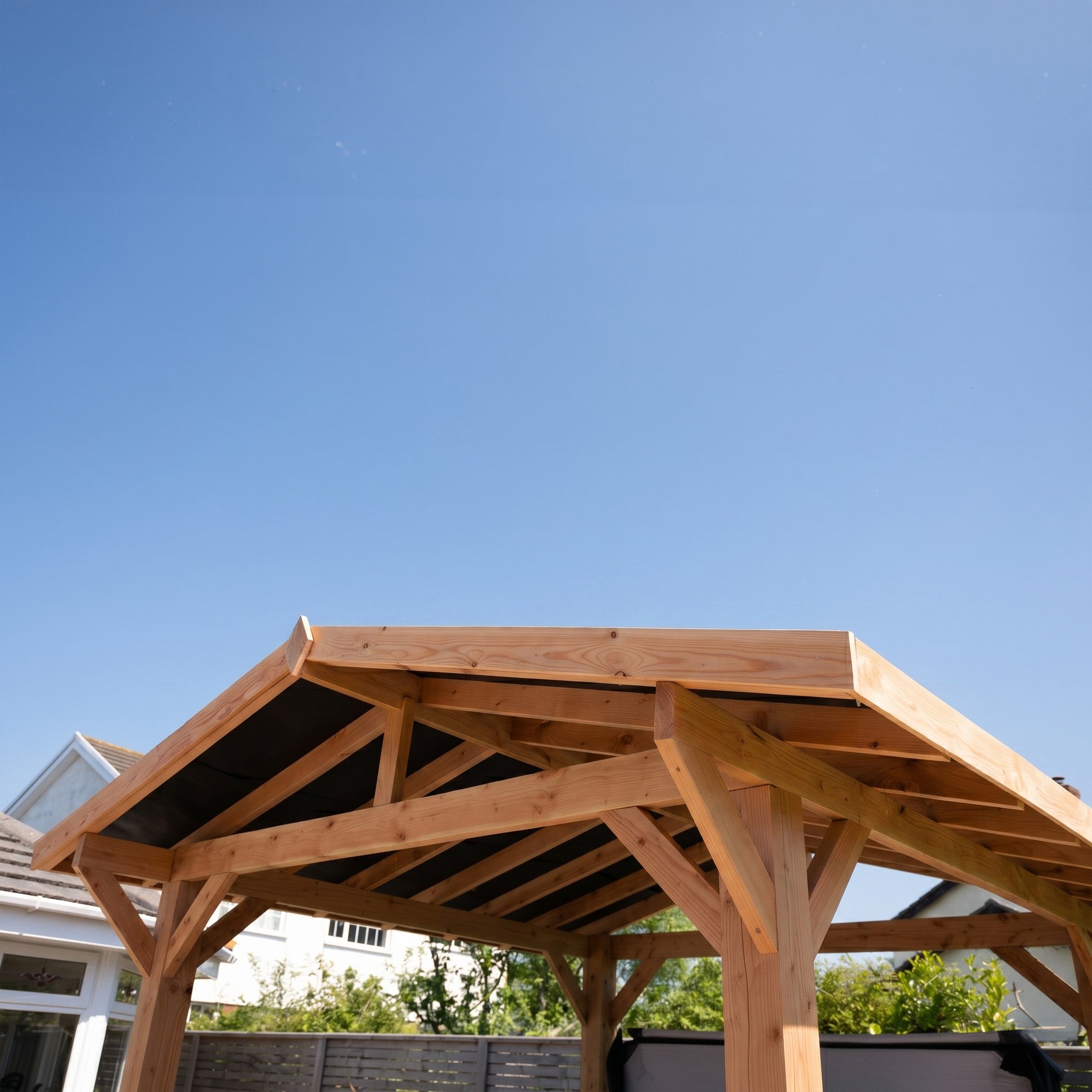 Larch Pergola Edge Trim Kit