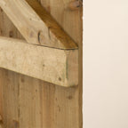 Topsham Curved Featheredge Side Gate (1.5m High)