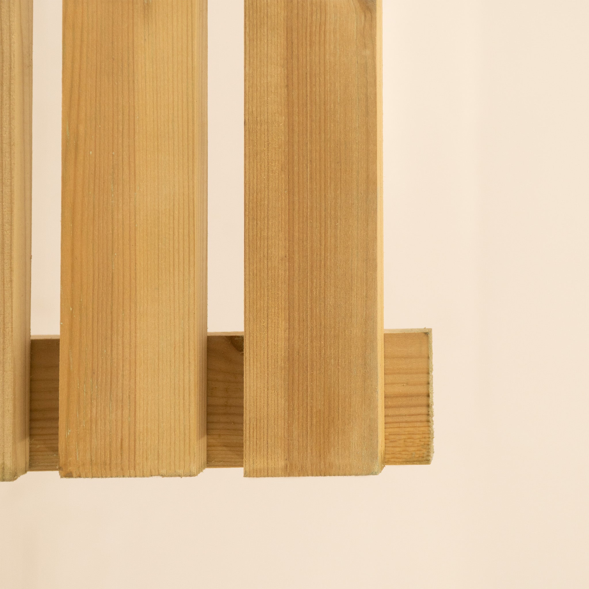 Treated Scandinavian Redwood PSE Slatted Panel (Vertical)