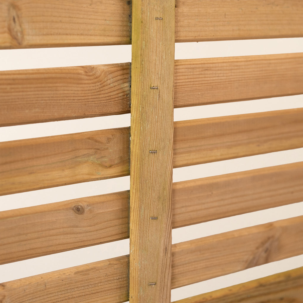 Fence Panel Slatted