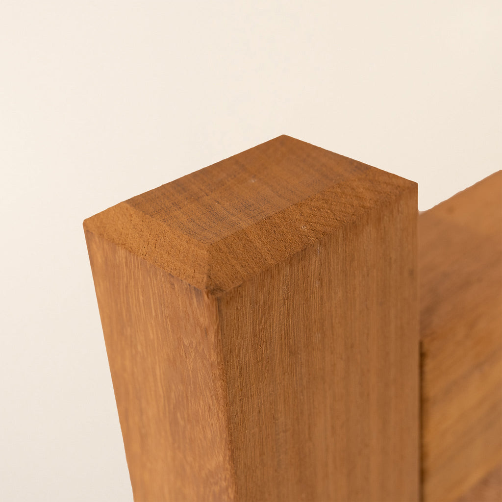 Iroko 5-Bar Entrance Gate