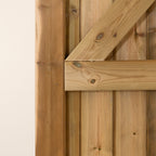 Scandinavian Redwood Arch Top Gate (1.8m)