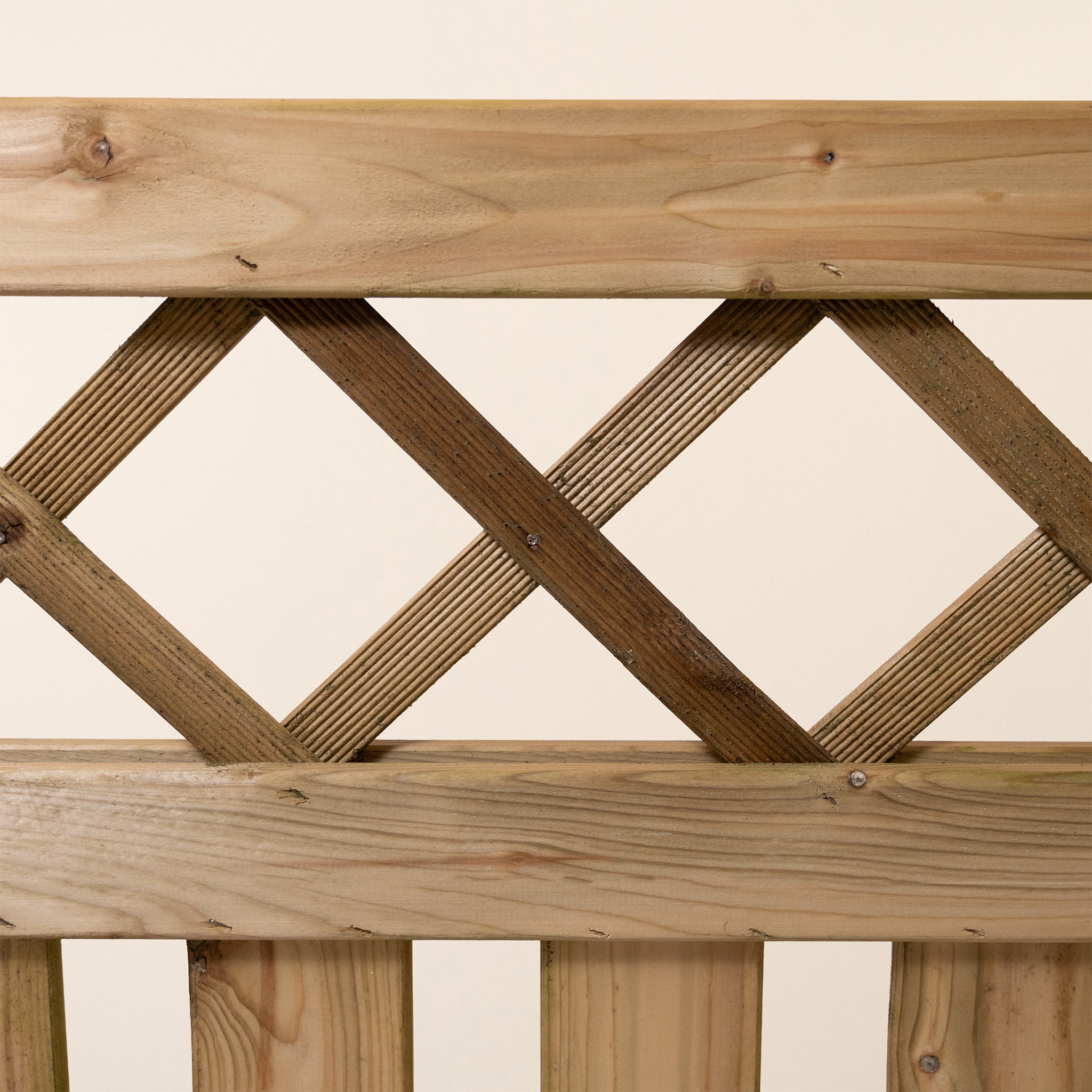 Cross Top Fence Panel