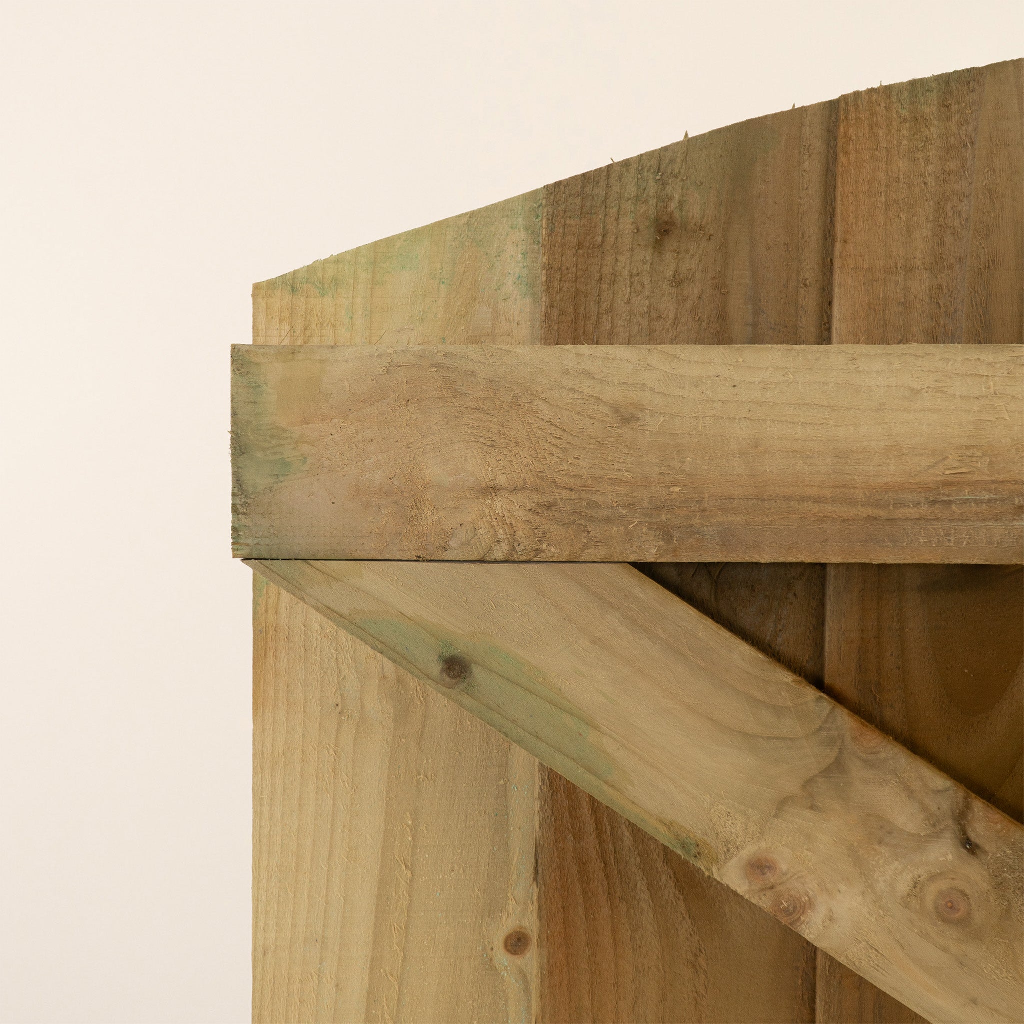 Topsham Curved Featheredge Side Gate (1.5m High)