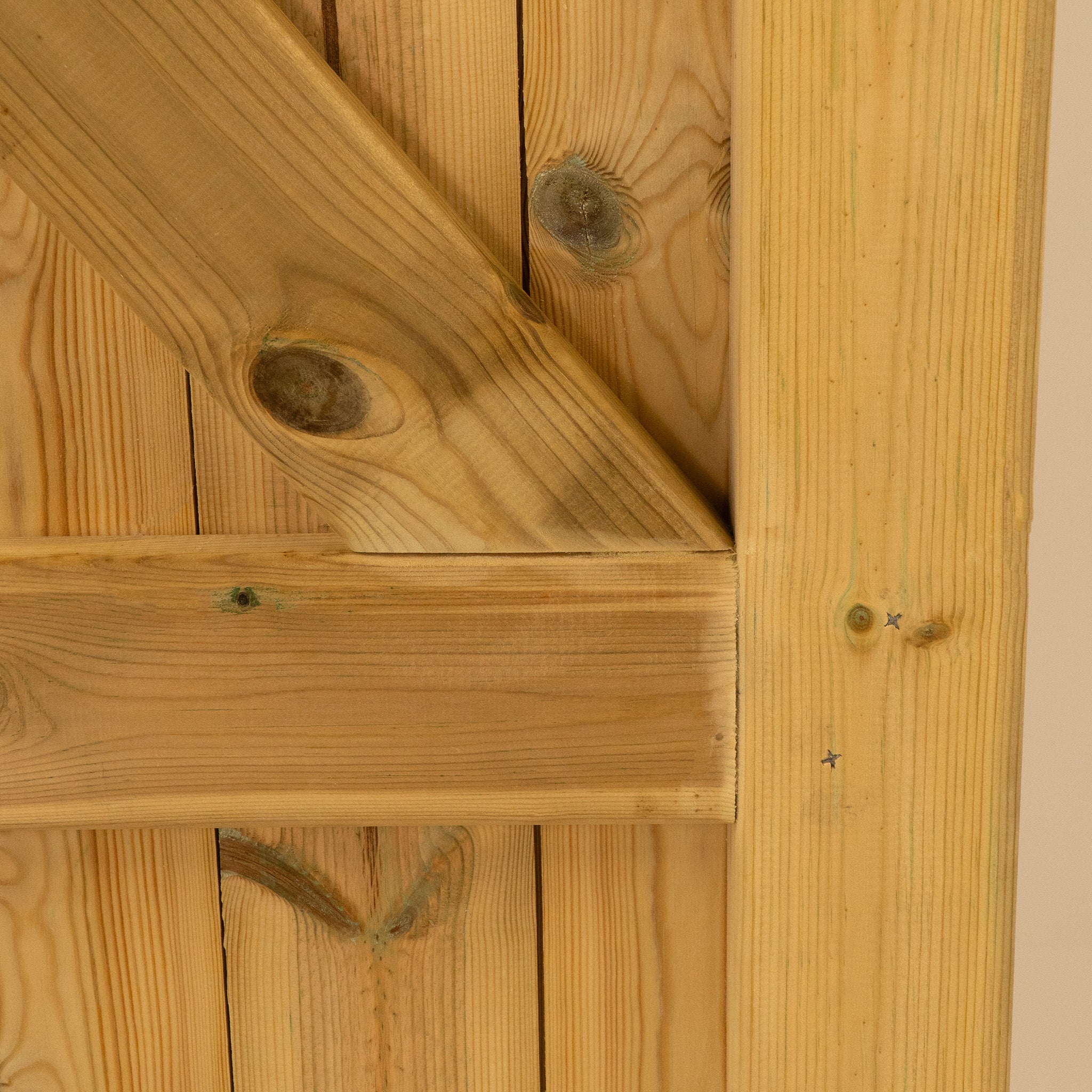 Highampton Scandinavian Redwood Mortise & Tenon Side Gate (Single)