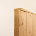 Clovelly Scandinavian Redwood Mortise & Tenon Sliding Driveway Gate