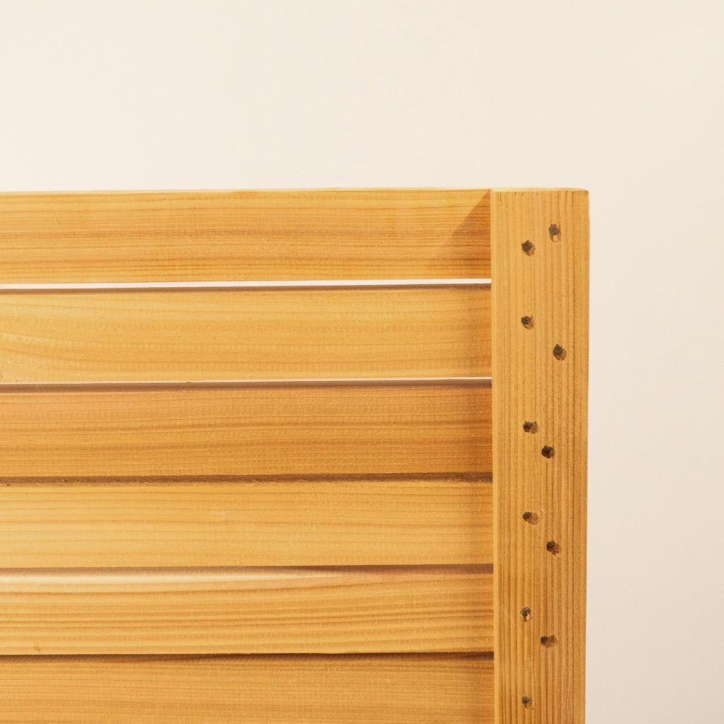 Cedar / Larch Slatted Fence Panels (6mm Spacings)