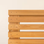 Cedar Slatted Gate (with Bracing)