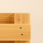 Double Sided Planed Cedar/Larch Slatted Panel (Horizontal)