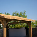 Scandinavian Redwood Pergola Edge Trim Kit