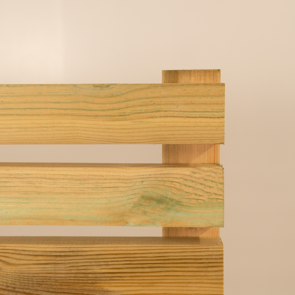 Treated PSE Slatted Panel