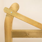 Exbourne Scandinavian Redwood Planed Curved Heel Gate