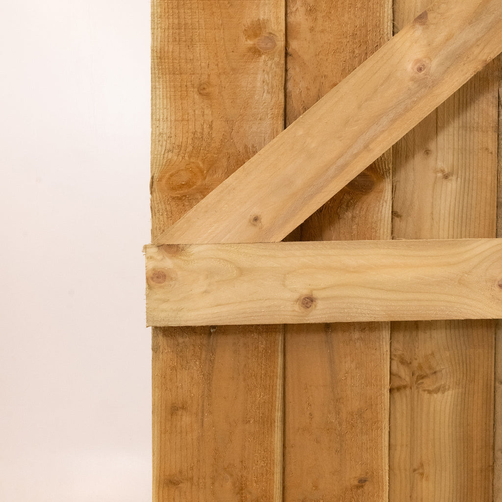 Topsham Curved Featheredge Side Gate (0.9m High)