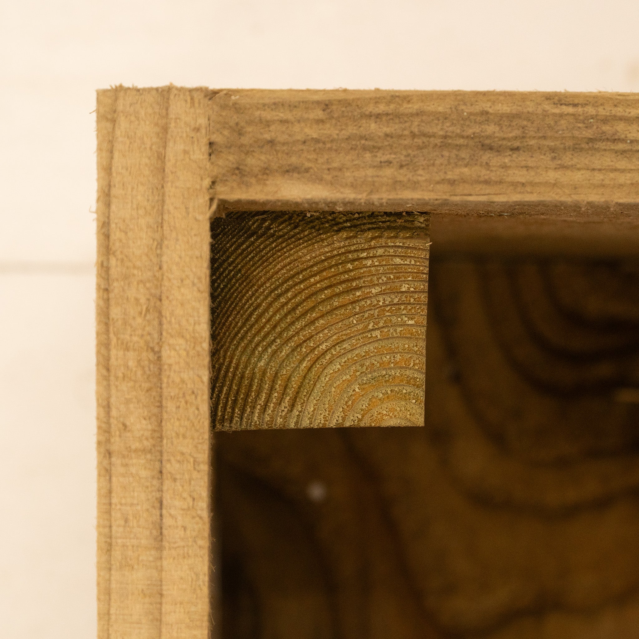 Sawn Timber Handmade Rustic Planter