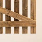 Pressure Treated Picket Side Gate Pointed Top (0.9m)