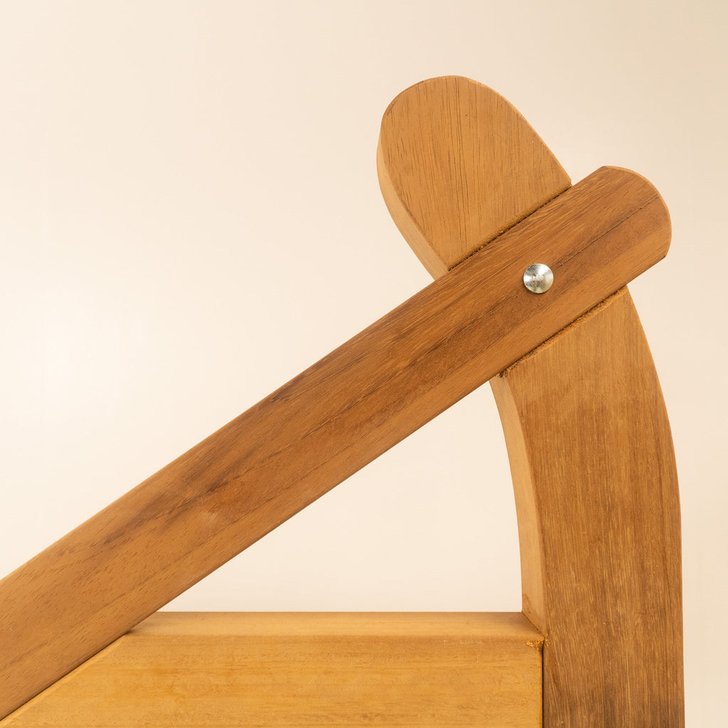 Exbourne Iroko Hardwood Curved Heel Gate