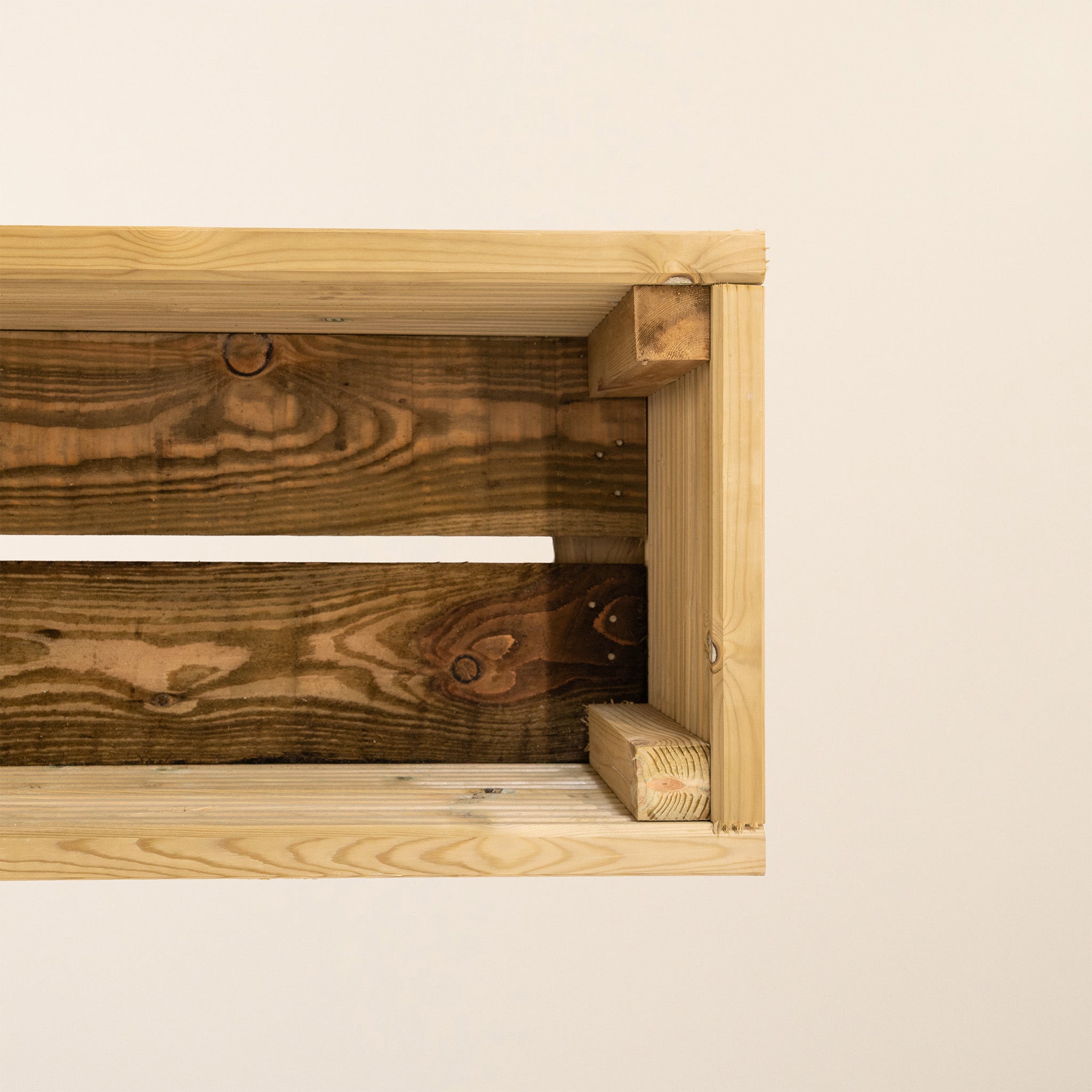 Scandinavian Redwood Decking Planter