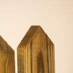Pressure Treated Picket Side Gate Pointed Top 0.6m Height