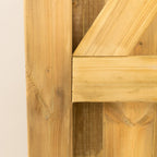 Croyde Scandinavian Redwood Mortise & Tenon Side Gate (Single)