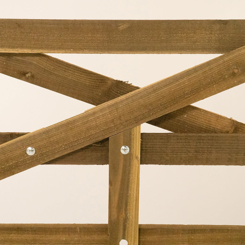 Clawton Straight Heel Rough Sawn Gate