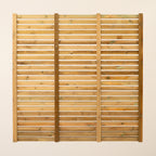 Treated Scandinavian Redwood PSE Slatted Panel (Vertical)