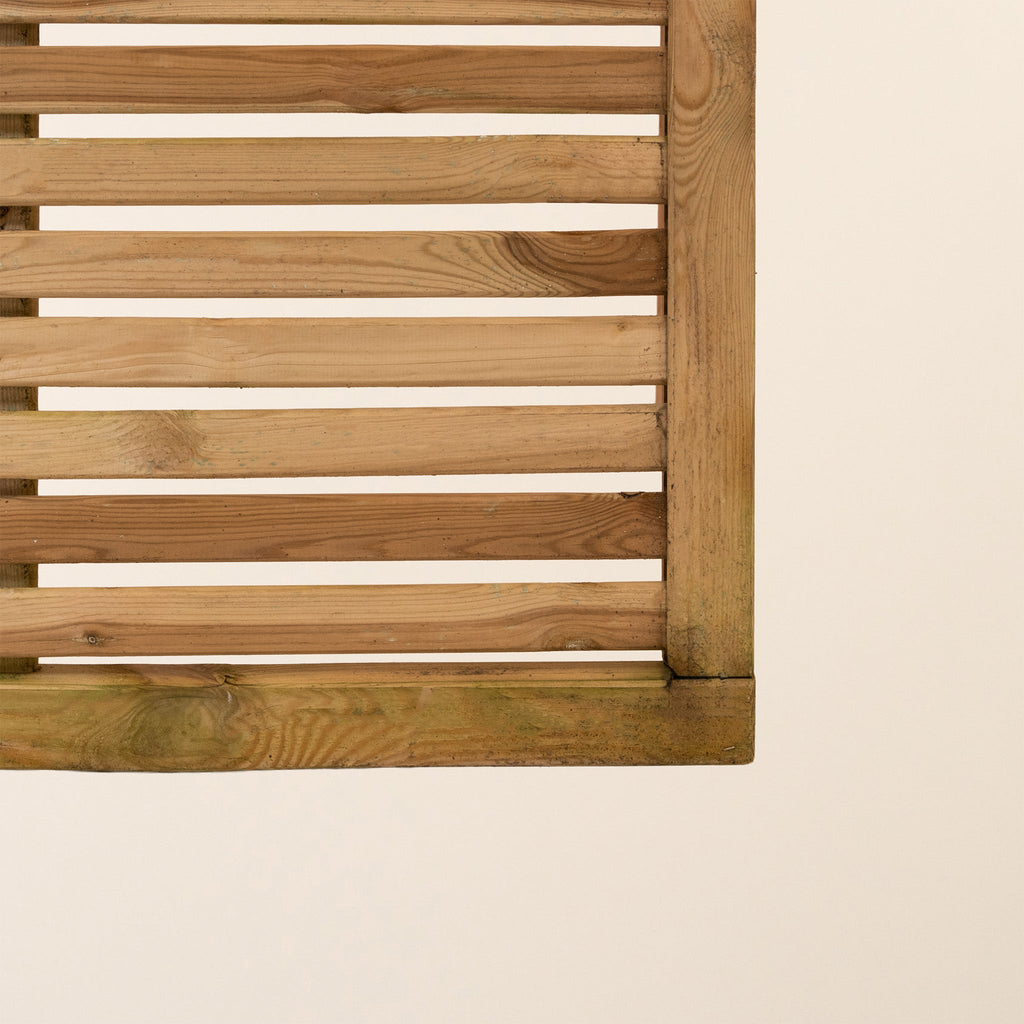 Fence Panel Slatted