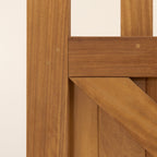 Iroko Cottage Mortise & Tenon Single Side Gate