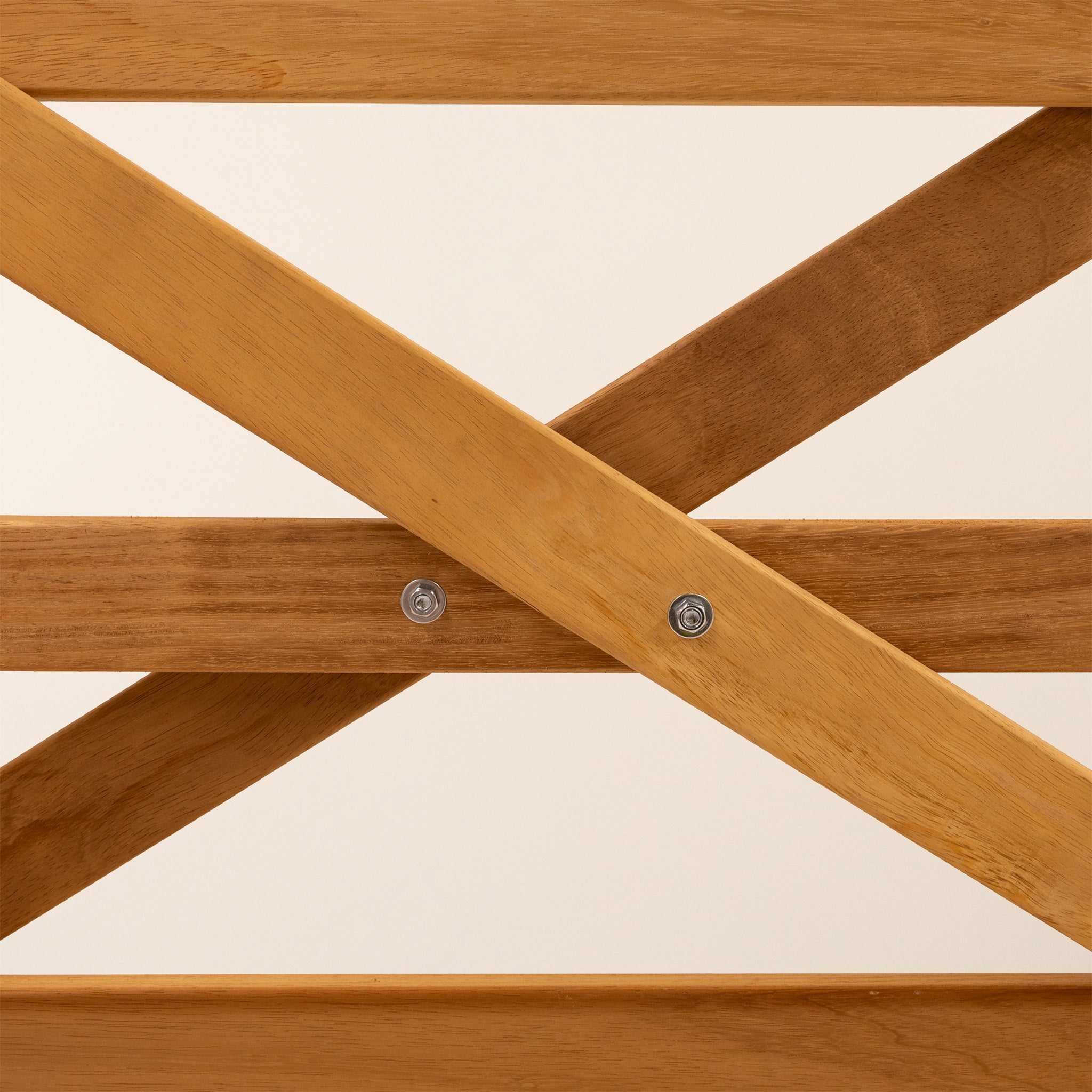 Iroko 6-Bar Driveway Gate