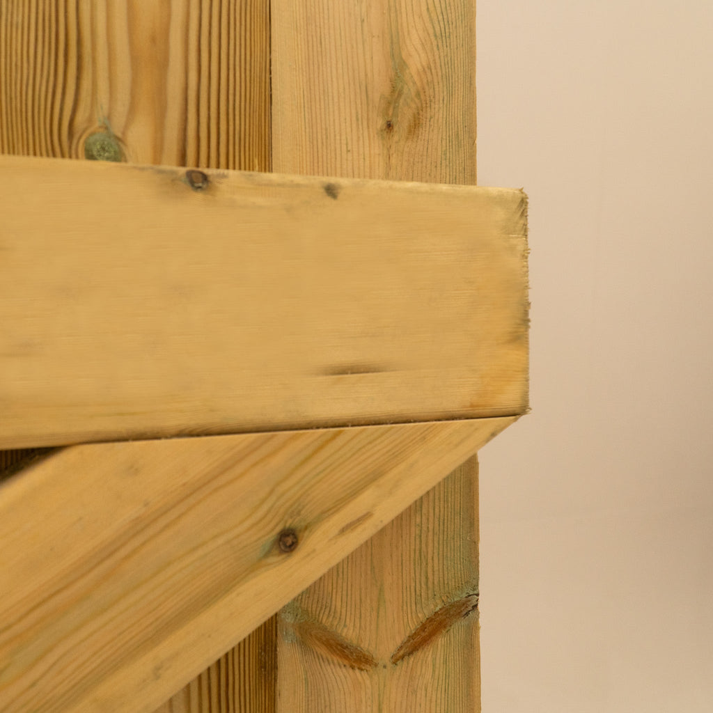 Wellington Scandinavian Redwood Tongue & Groove Side Gate (1.5m High)