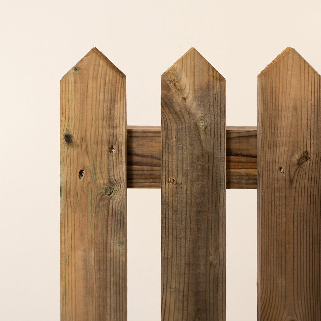 Pressure Treated Picket Side Gate Pointed Top (0.9m)
