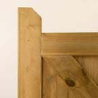 Highampton Scandinavian Redwood Mortise & Tenon Side Gate (Single)