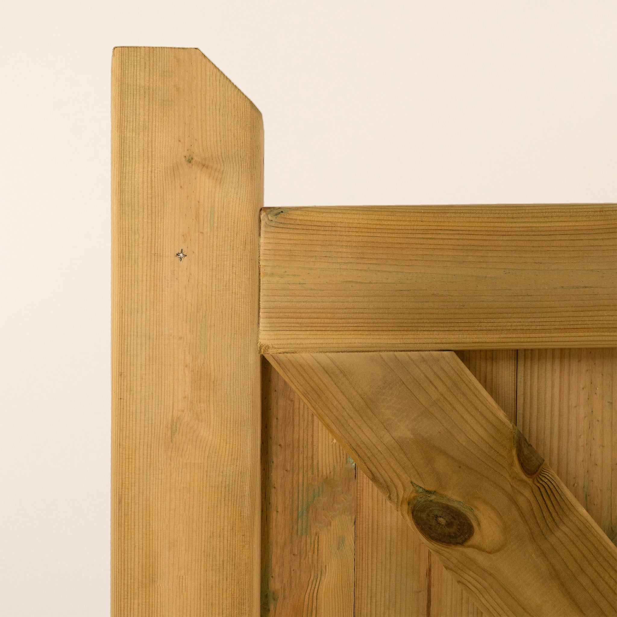 Highampton Scandinavian Redwood Mortise & Tenon Side Gate (Single)