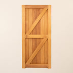 Croyde Iroko Mortise & Tenon Single Gate