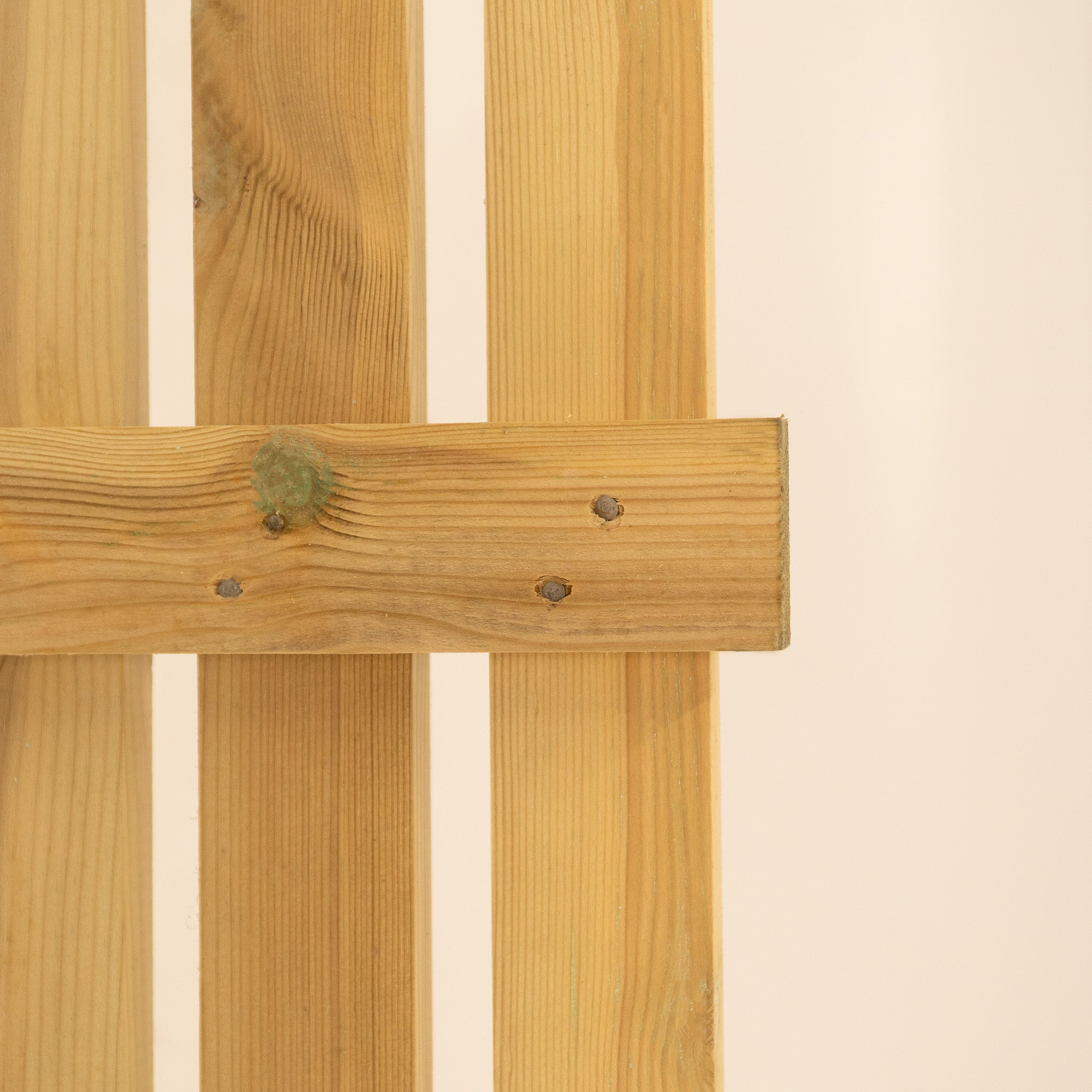 Treated Scandinavian Redwood PSE Slatted Panel (Vertical)