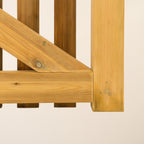 Salcombe Scandinavian Redwood Bifold 3-Leaf Driveway Gate