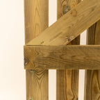 Premium Curved Top Picket Gate (1.5m High)