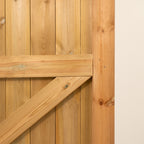 Highampton 3/4 Split Scandinavian Redwood T&G Entrance Gate (Pair)