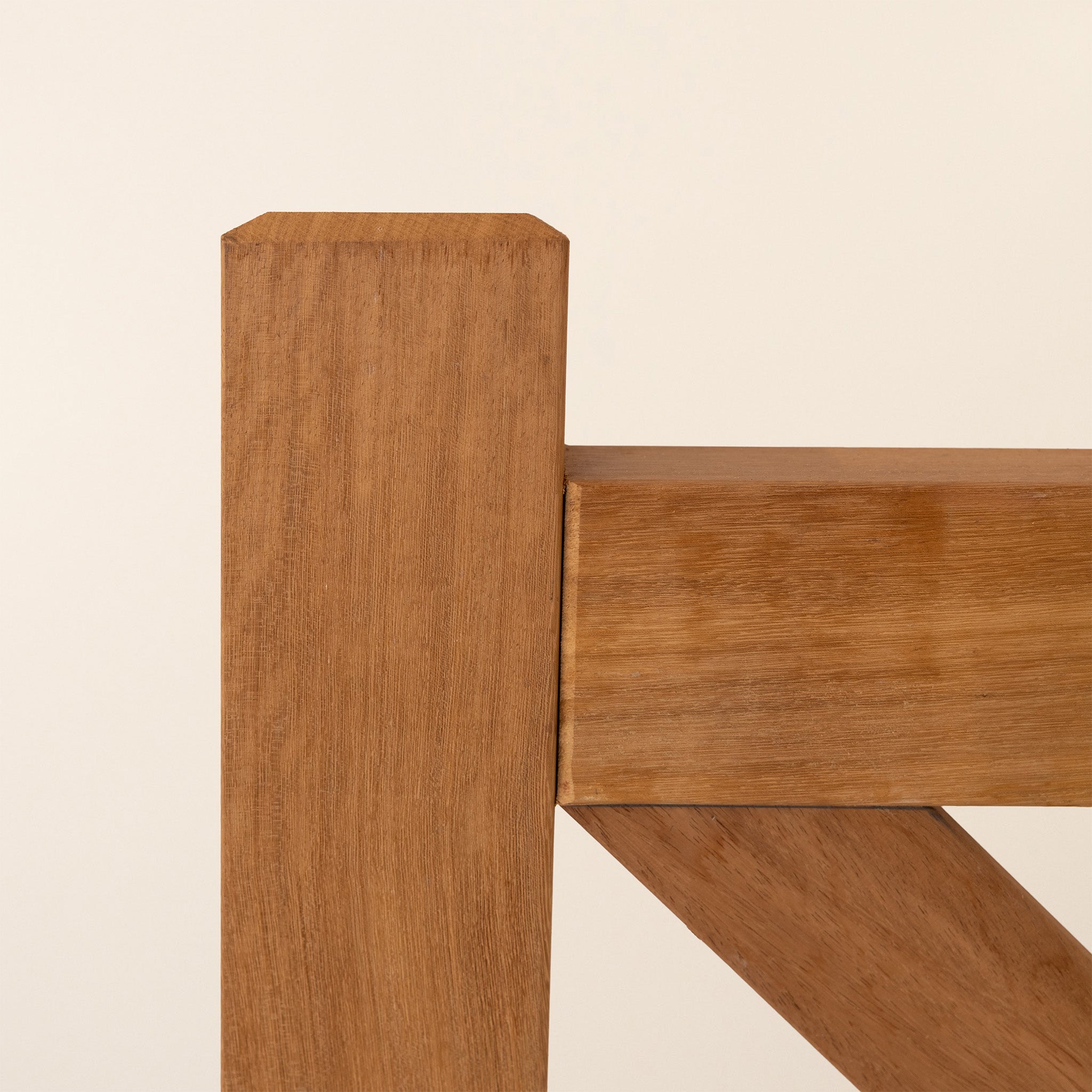 Iroko 5-Bar Entrance Gate
