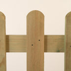 Scandinavian Redwood Picket Panels